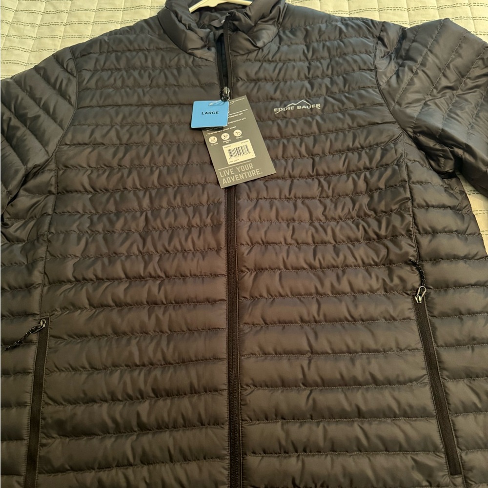 Eddie Bauer down jacket.